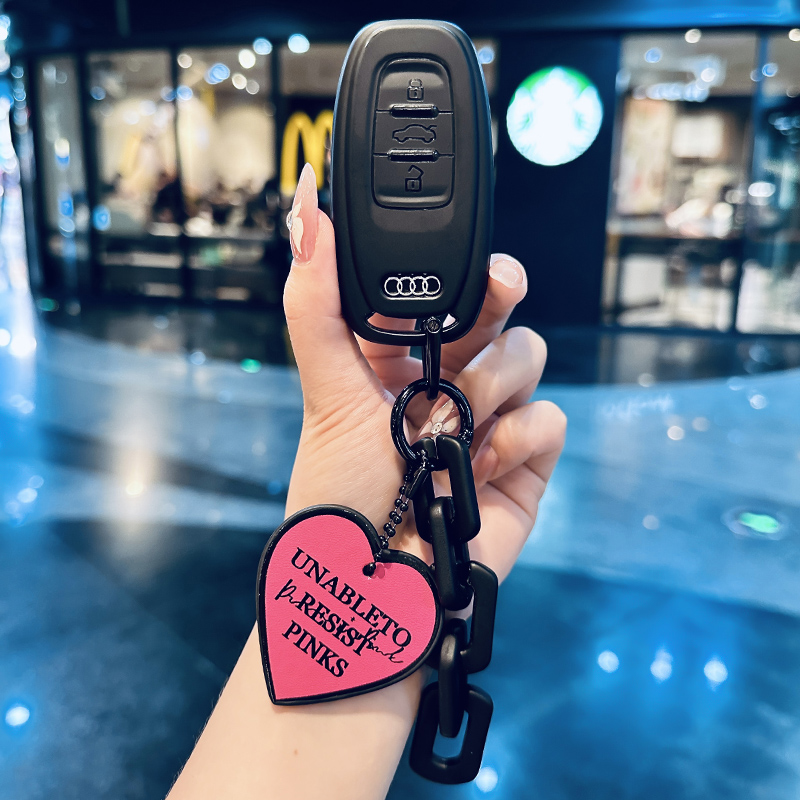 奥迪钥匙套新a4l/a6l/q5l/q7/q8/a3/q3/q2l/a5/a7保护壳包扣男女