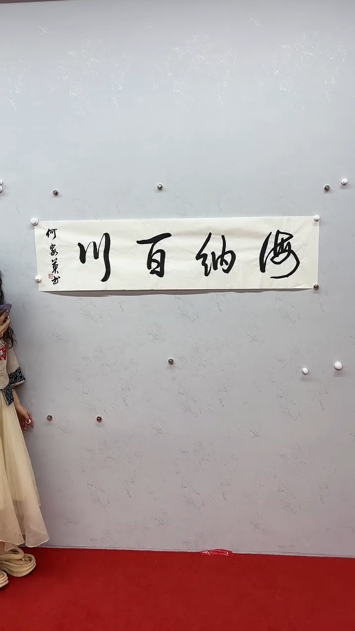 【闪购商品】HJY书法4平尺海纳百川