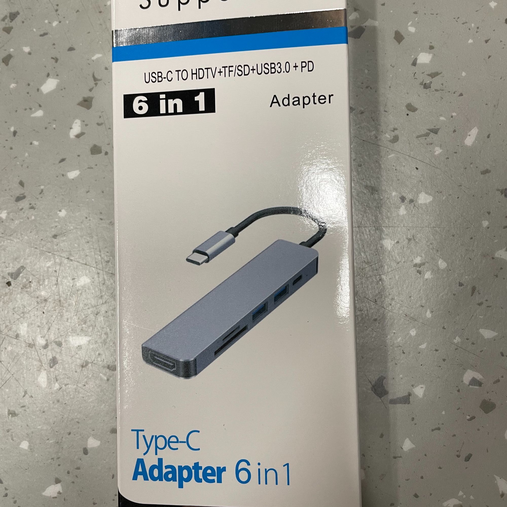 99新 麦克布克 Type-C扩展坞苹果电脑通用六合一转换器HDMI转接头
