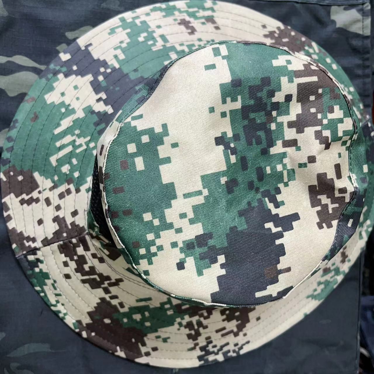 夏季超大帽檐圆边奔尼帽户外休闲防晒透气遮阳