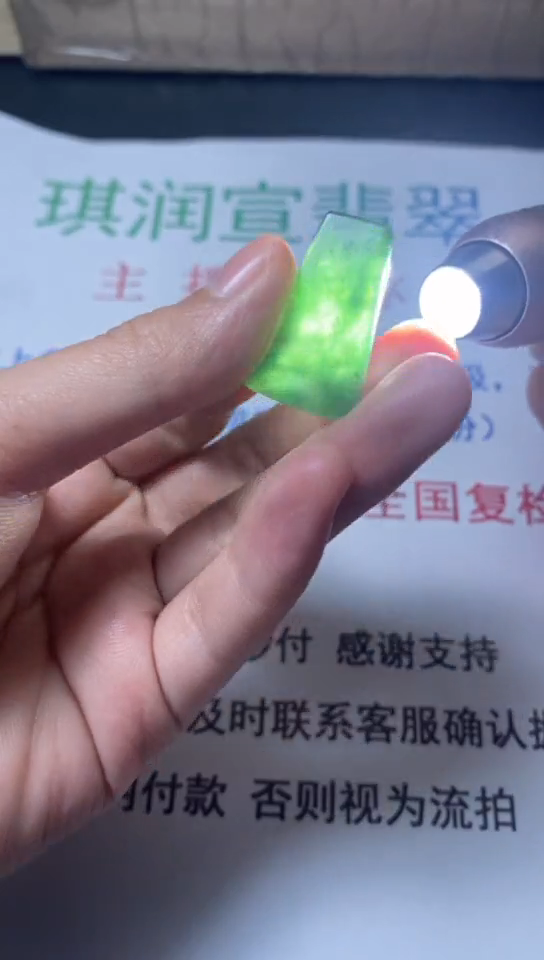 【闪购商品】翡翠颈饰未镶嵌挂件