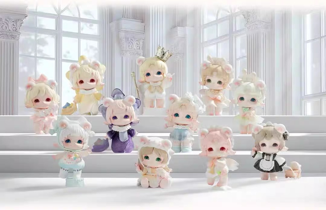 拆盒！陪米卷一起逛玩具博物馆盲盒