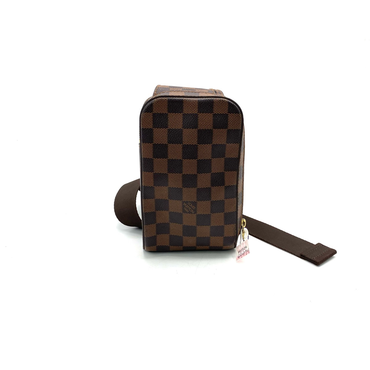 95新 LouisVuitton/路易威登 98新棕棋盘格蛋蛋胸包尺寸12/19经典