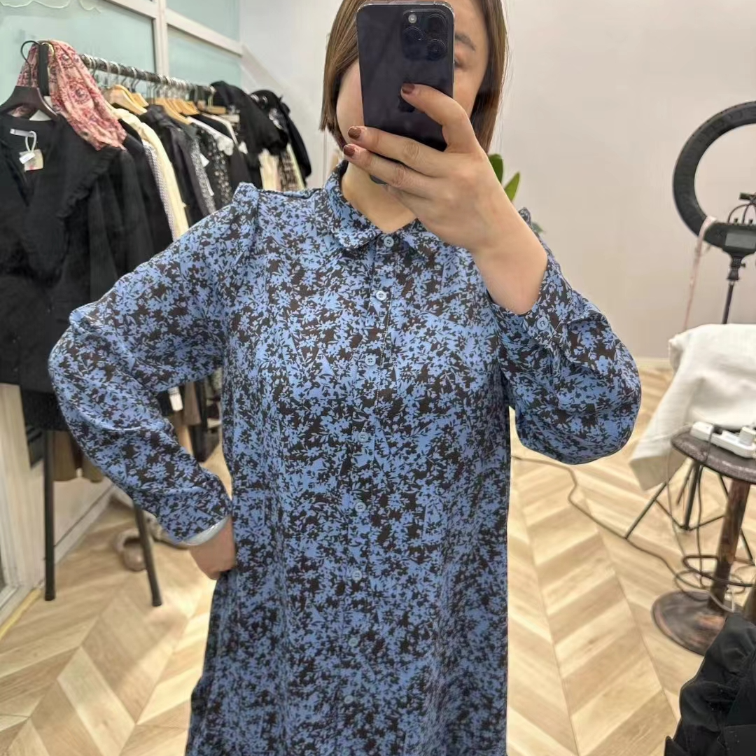 （窦窦家大码女装）休闲时尚百搭显瘦绝绝子连衣裙