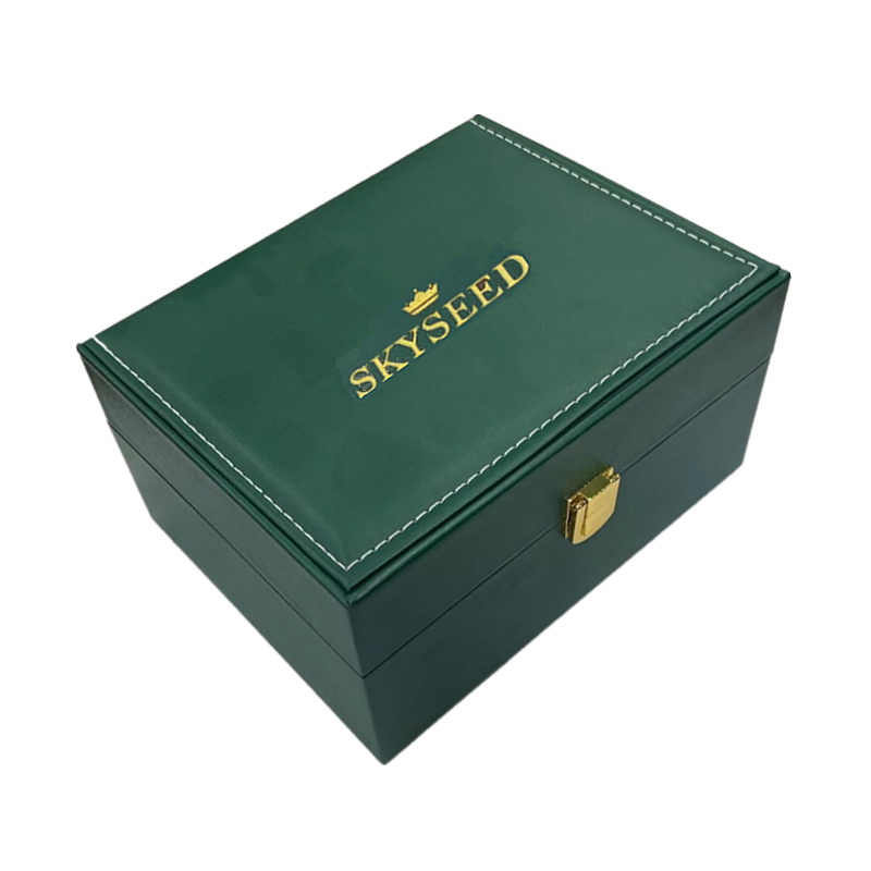 女士全自动多功能机械表百搭时尚（星星）坦-皮