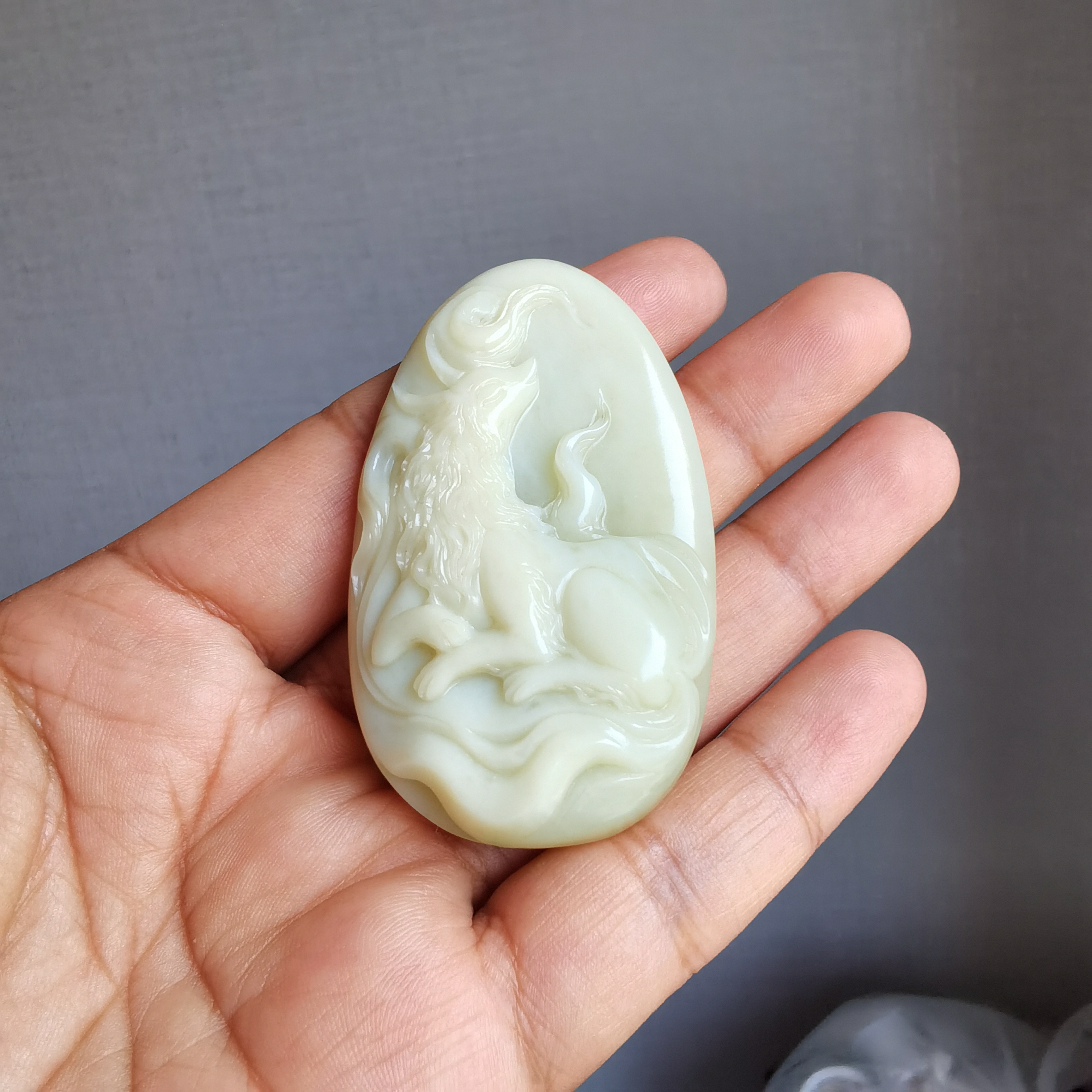 析木河磨白浆牌九尾狐