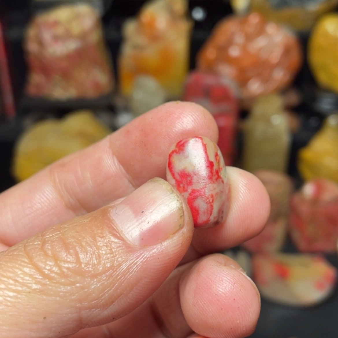 【闪购商品】昌化鸡血石涵**房