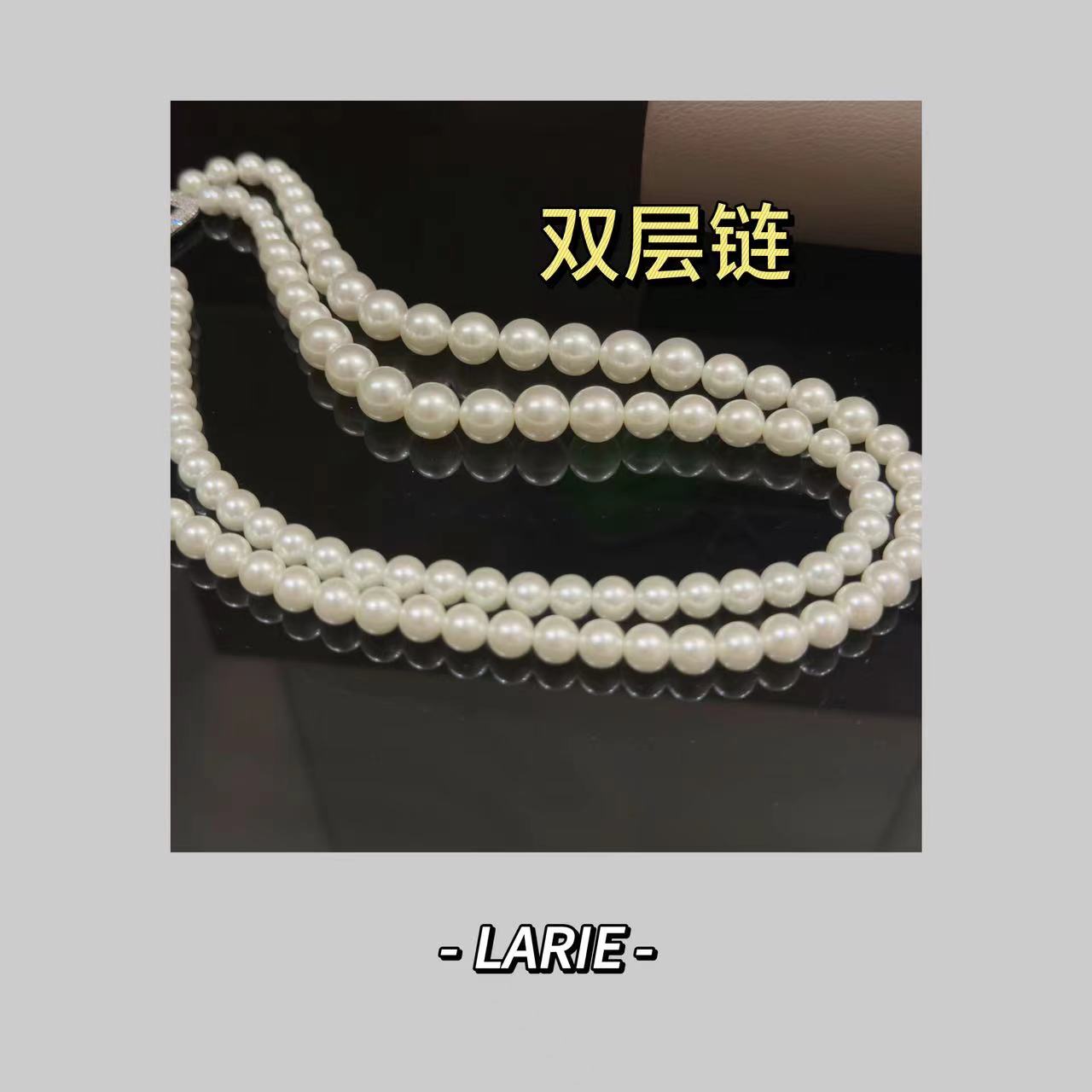 铜合金仿珍珠项链 时尚项链 JS0539