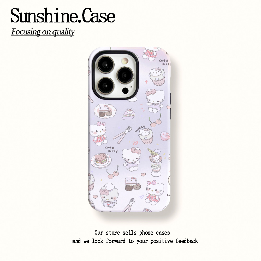 菲林二合一适用苹果华为vivo小米oppo手机壳小小KT15PRO/14