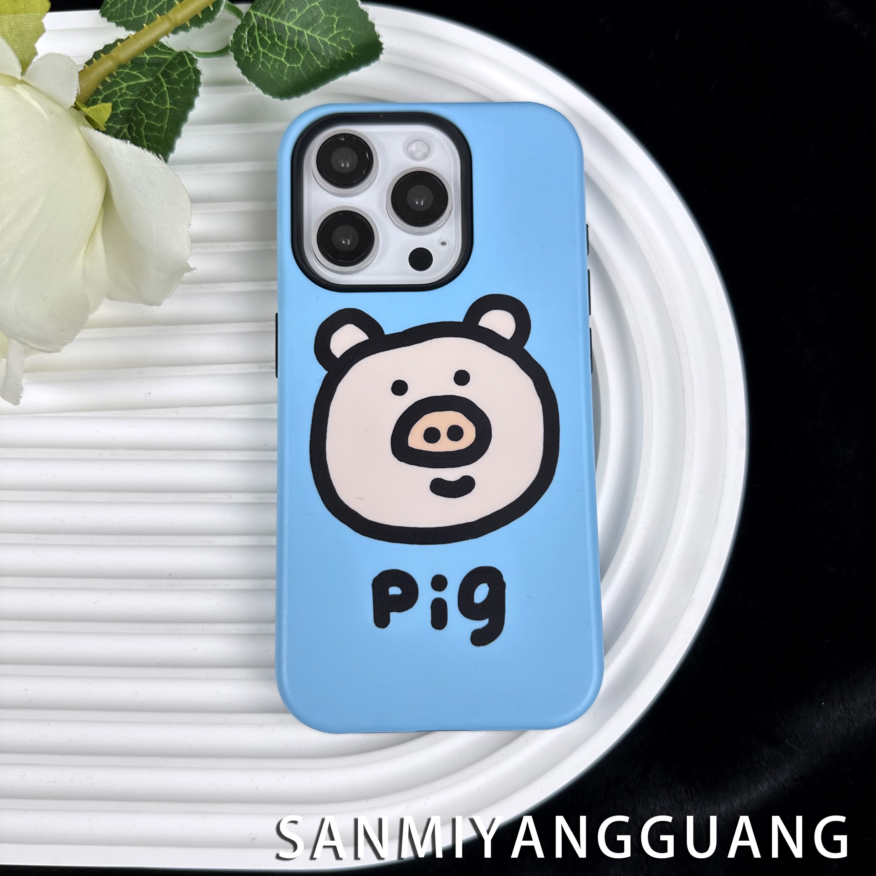 【高货菲林二合一】适用苹果手机壳zhu猪15PROMAX/iphone14/13