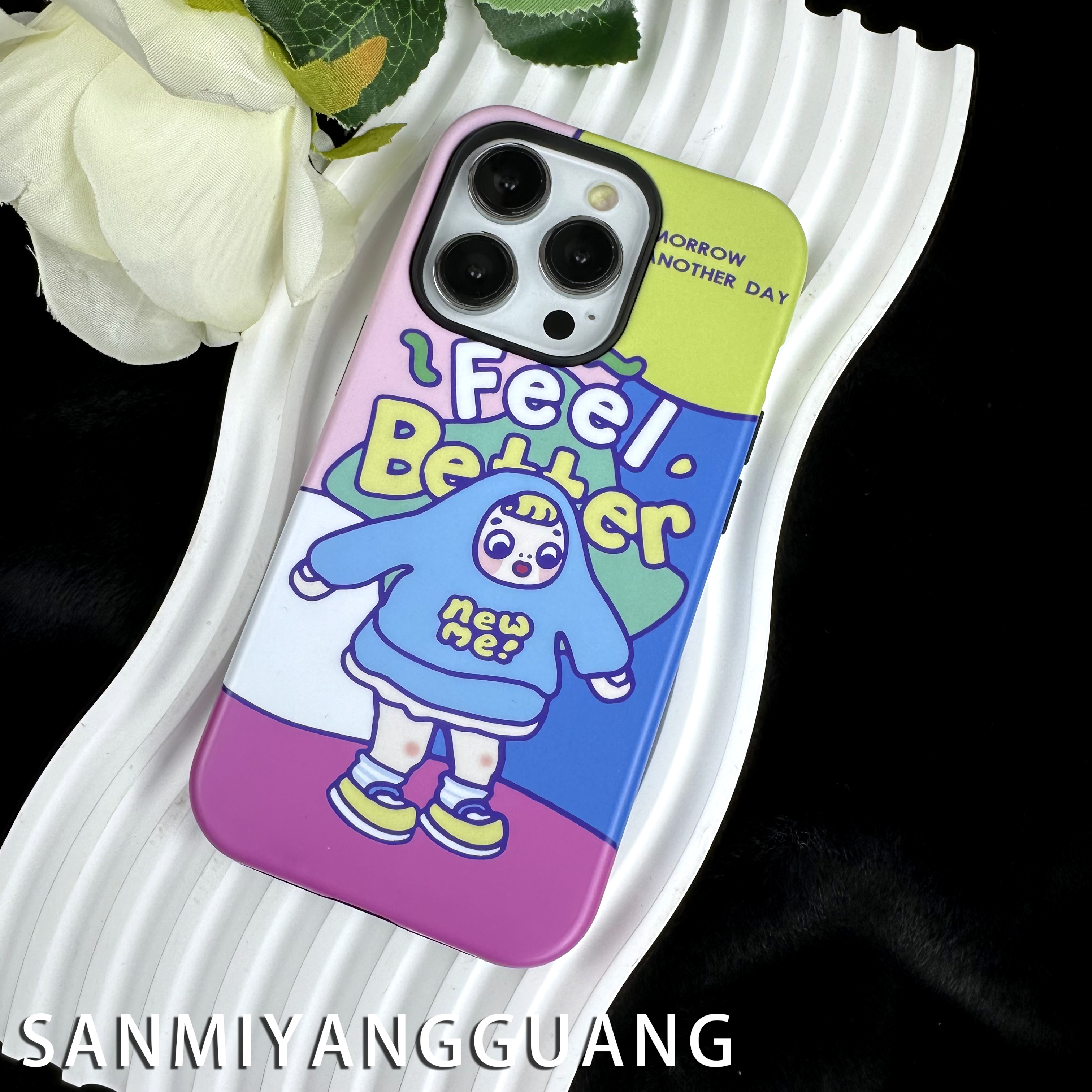 【高货菲林二合一】适用苹果手机壳腮红女孩15PROMAX/iphone14/13