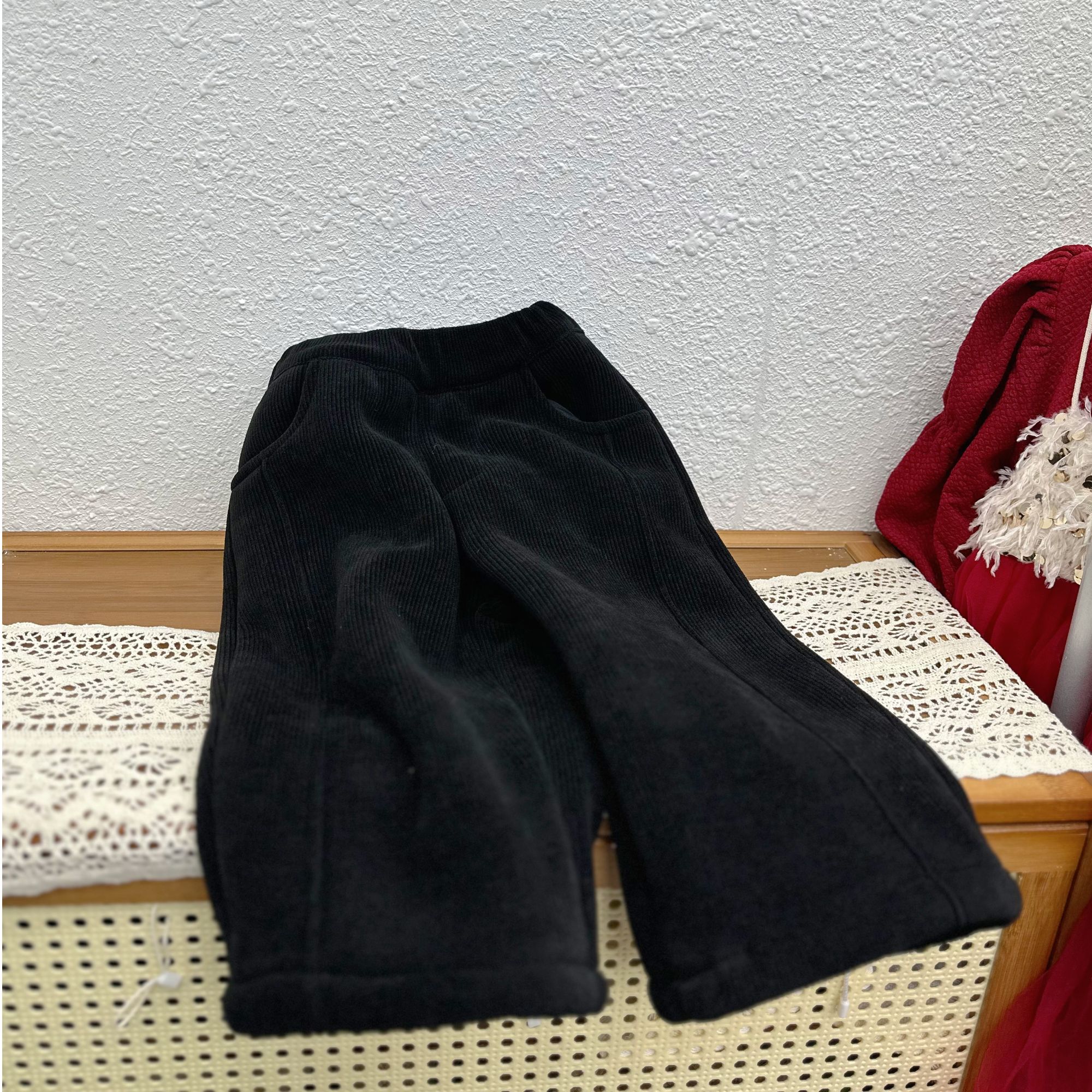 31358冬季儿童一体绒裤