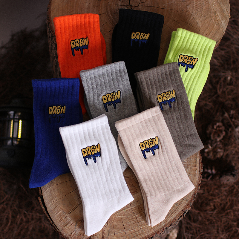 SWAGSOCKS四双装潮牌工装citywalk长袜子男女日系cityboy街头潮袜