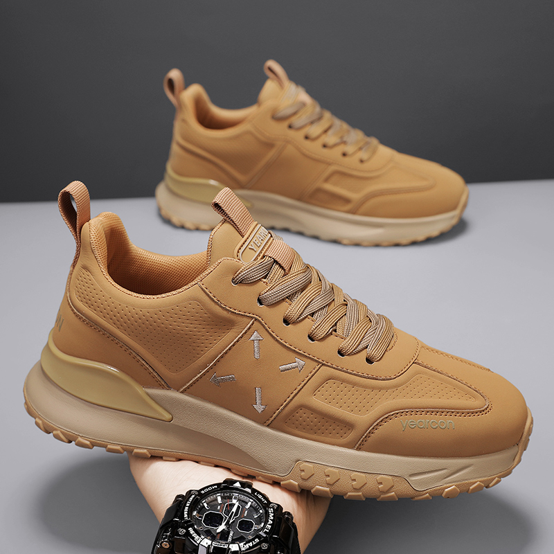 YEARCON/意尔康男士运动休闲鞋厚底百搭潮鞋2025秋季新款轻奢1594