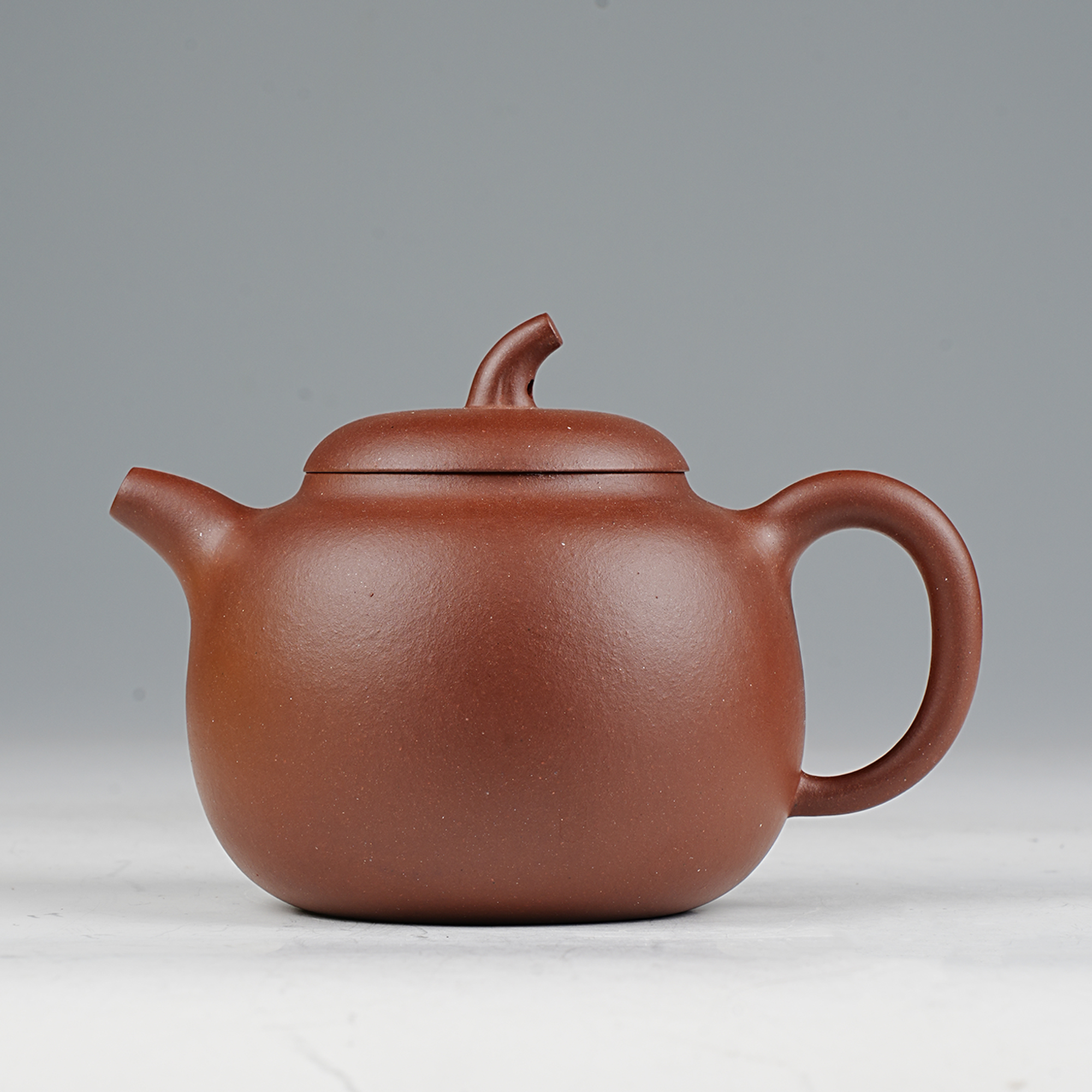 泥巴强出品 半手工 茄段 黄龙山原矿 宜兴 紫砂壶