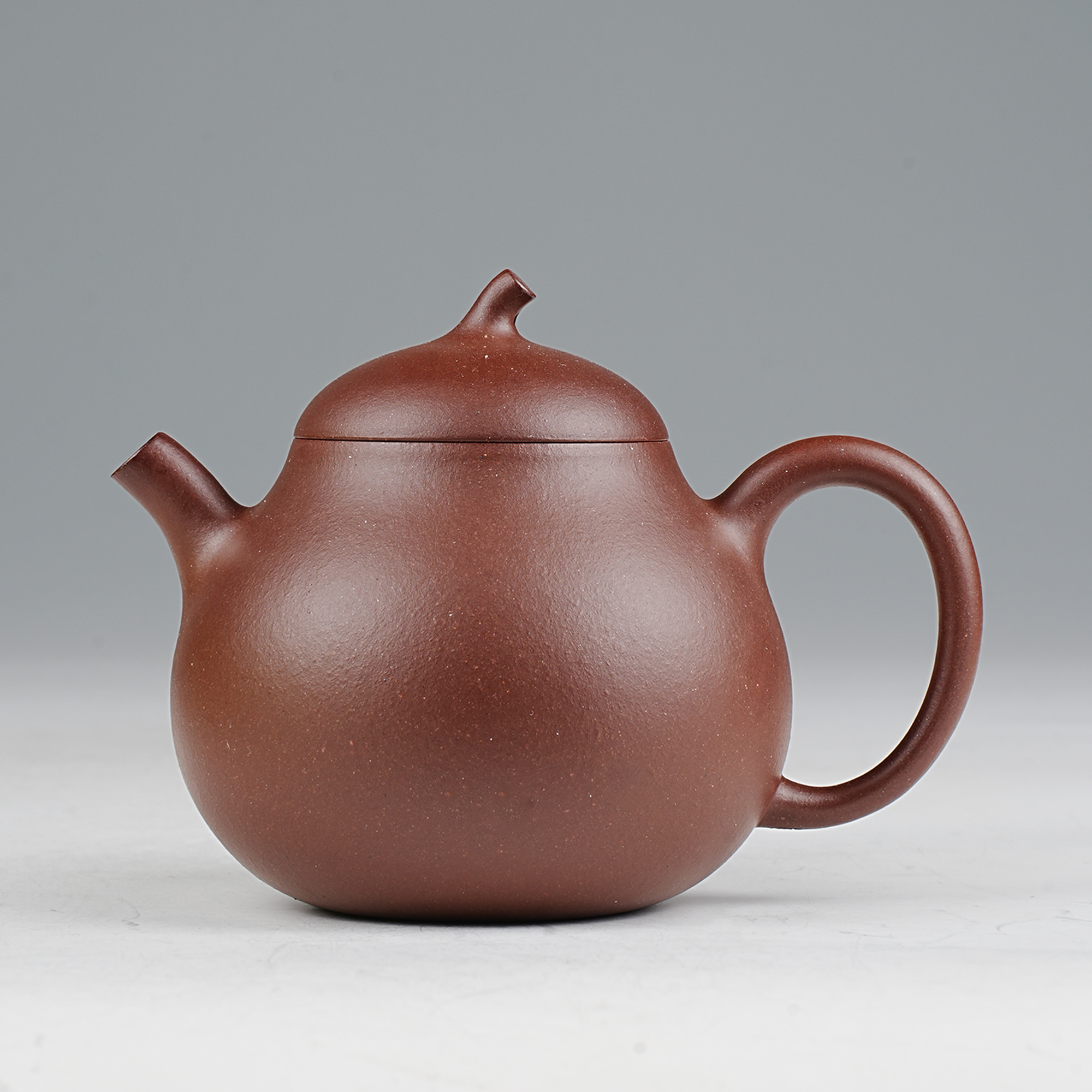 泥巴强出品 半手工 茄瓜 黄龙山原矿 宜兴 紫砂壶 