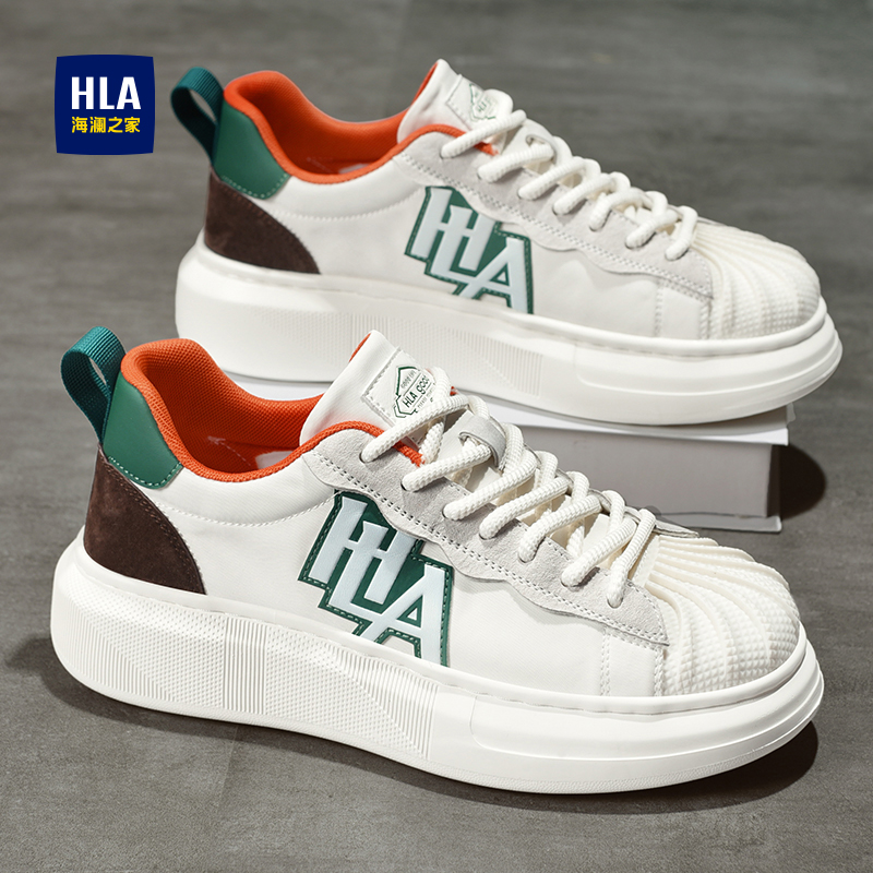 HLA/海澜之家夏季透气时尚男士百搭低帮潮鞋秋季春季