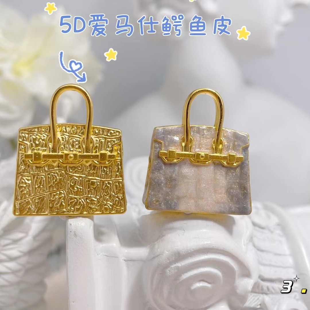 （壹凡黄金）七夕情人节投资金足金999包包系列黄金摆件收藏发一