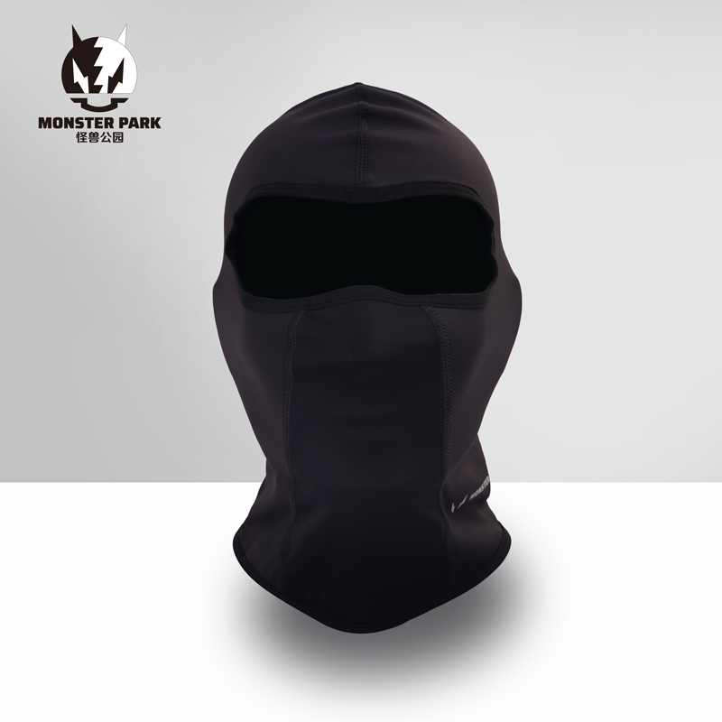 怪兽公园摩托车机车骑行摩旅头套透气防风弹力滑雪不紧绷防压