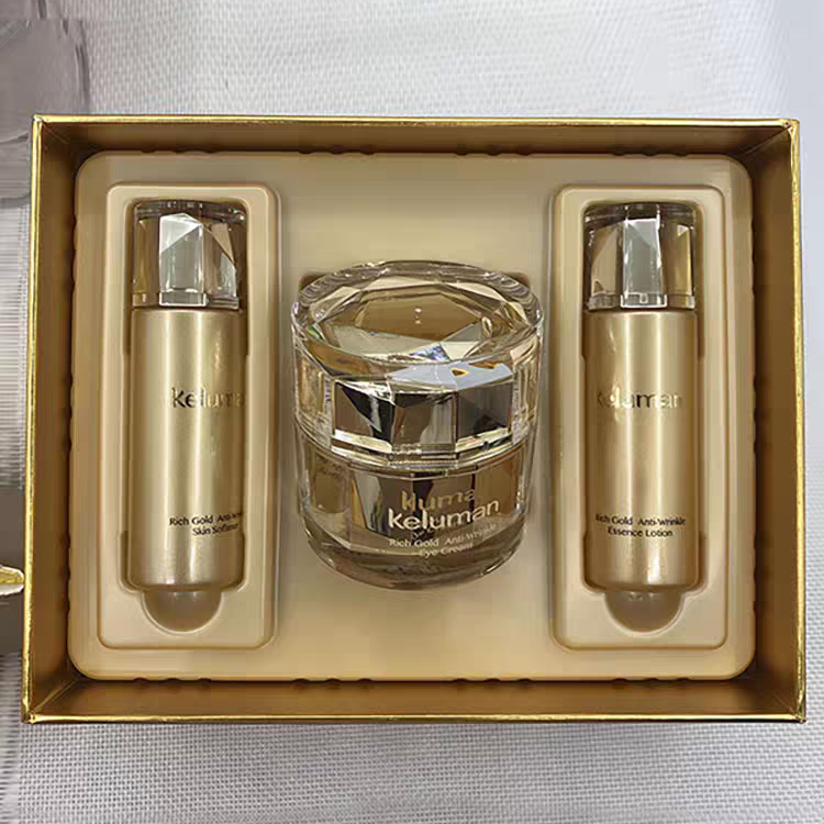 新生活化妆品专柜正品珂露曼晶钻黄金抗皱眼霜礼盒保湿包邮