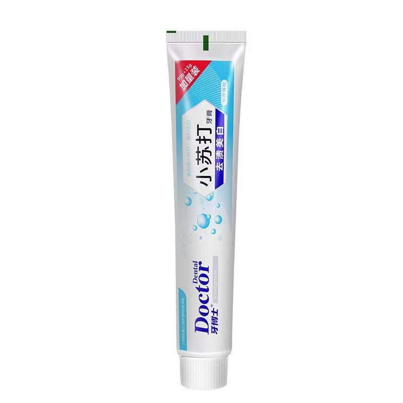 牙博士去渍美白小苏打牙膏90+15g