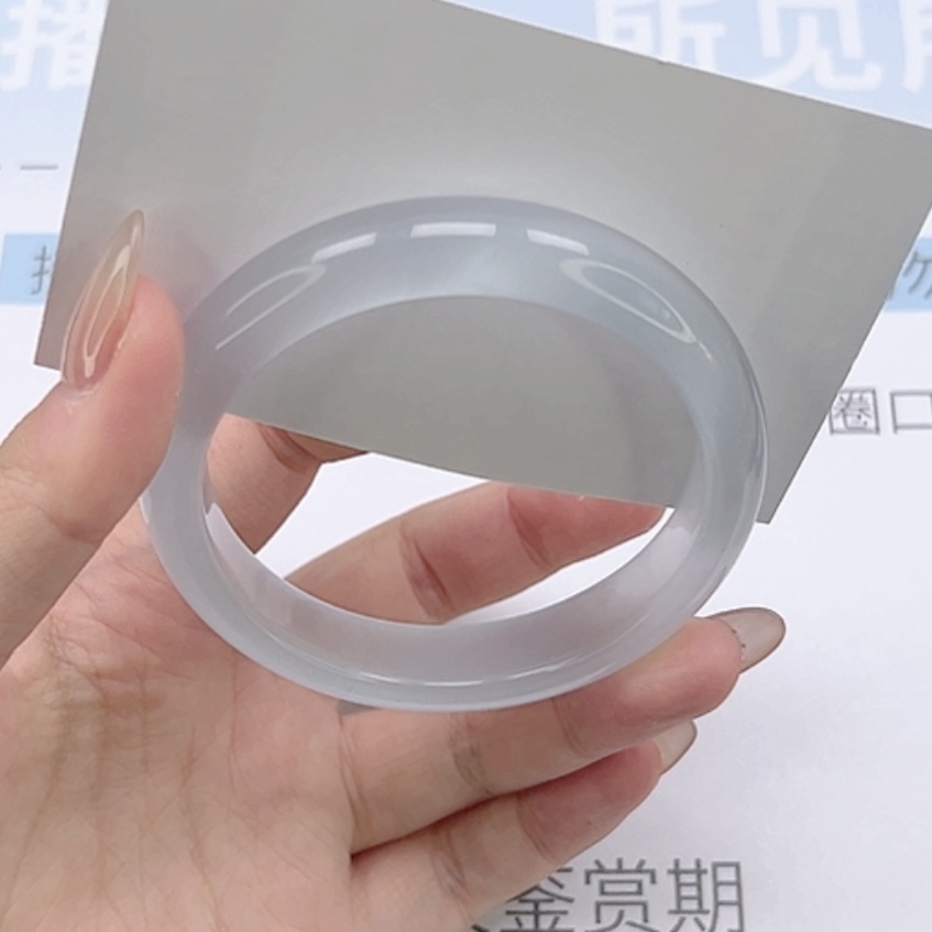  【冰川蓝】54圈口  温柔甜美手镯