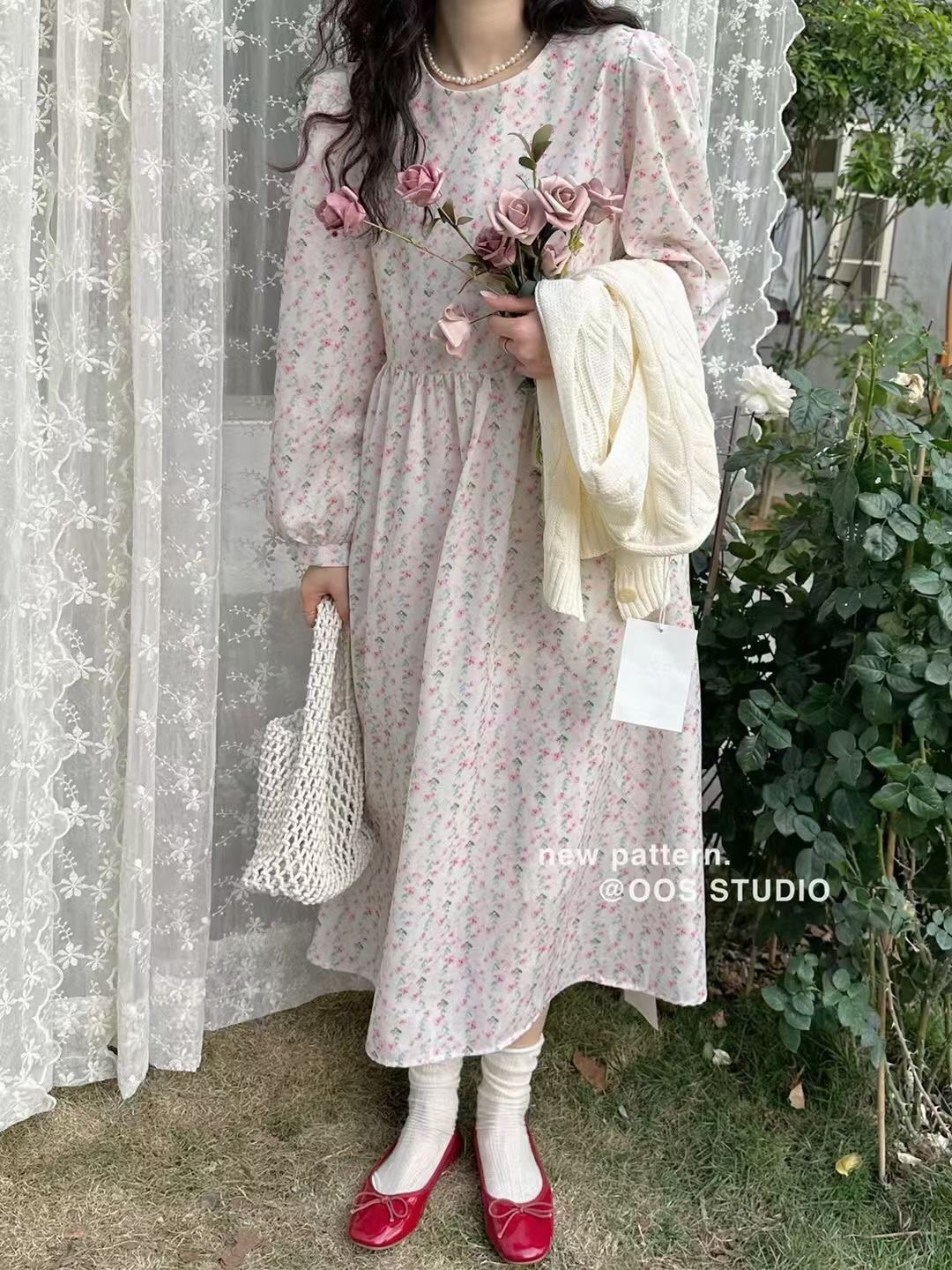 【半素】韩系春款孤品连衣裙毛衣合集