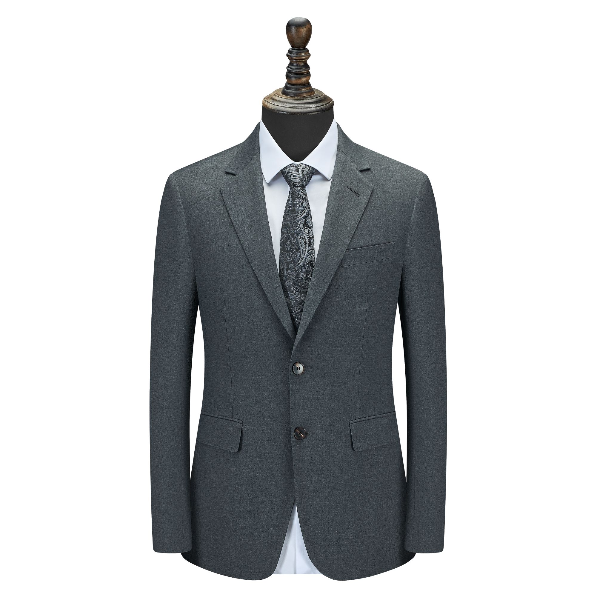 （套装）进口面料手工高定西服商务休闲高级休闲时尚男士春秋春季