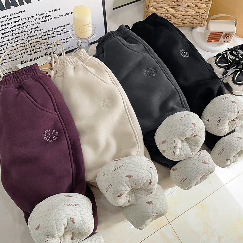 1条过冬【750g特厚抗寒-25℃】儿童冬季休闲洋气温变加厚棉裤6699