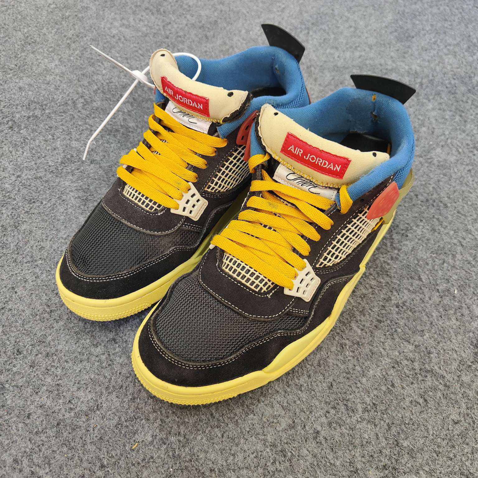 aj4黑Union 内衬磨损 45码无盒 SS1310