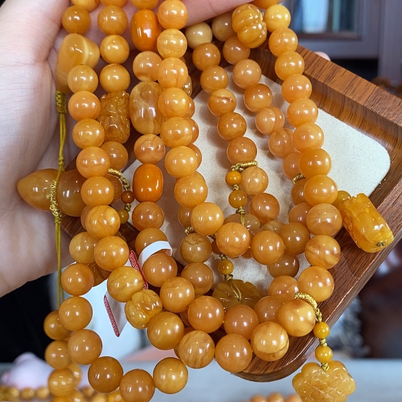 【闪购商品】蜜蜡手链未镶嵌黄*