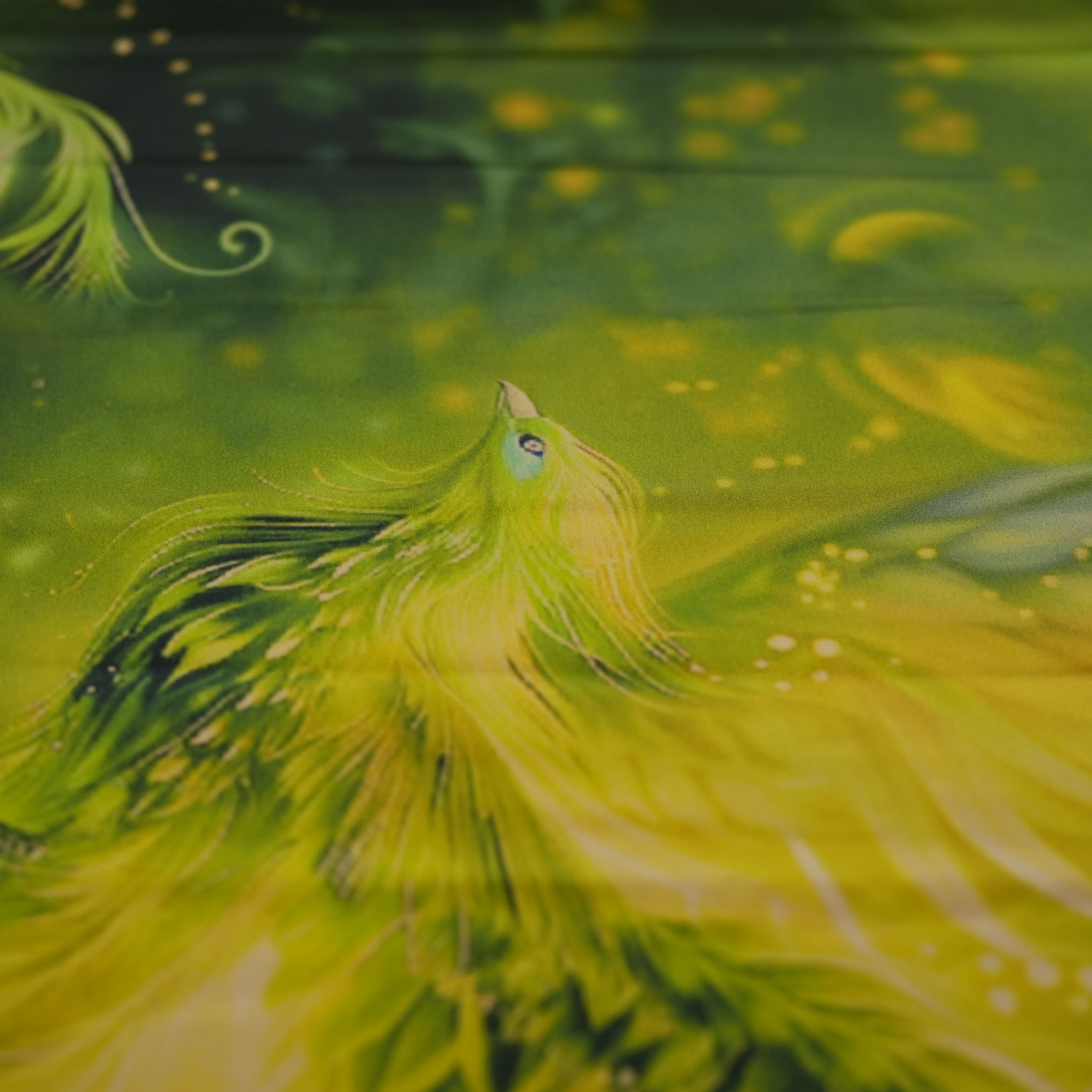 立雪（金孔翠尾）定位香云纱面料一经裁剪不支持七天无理由        