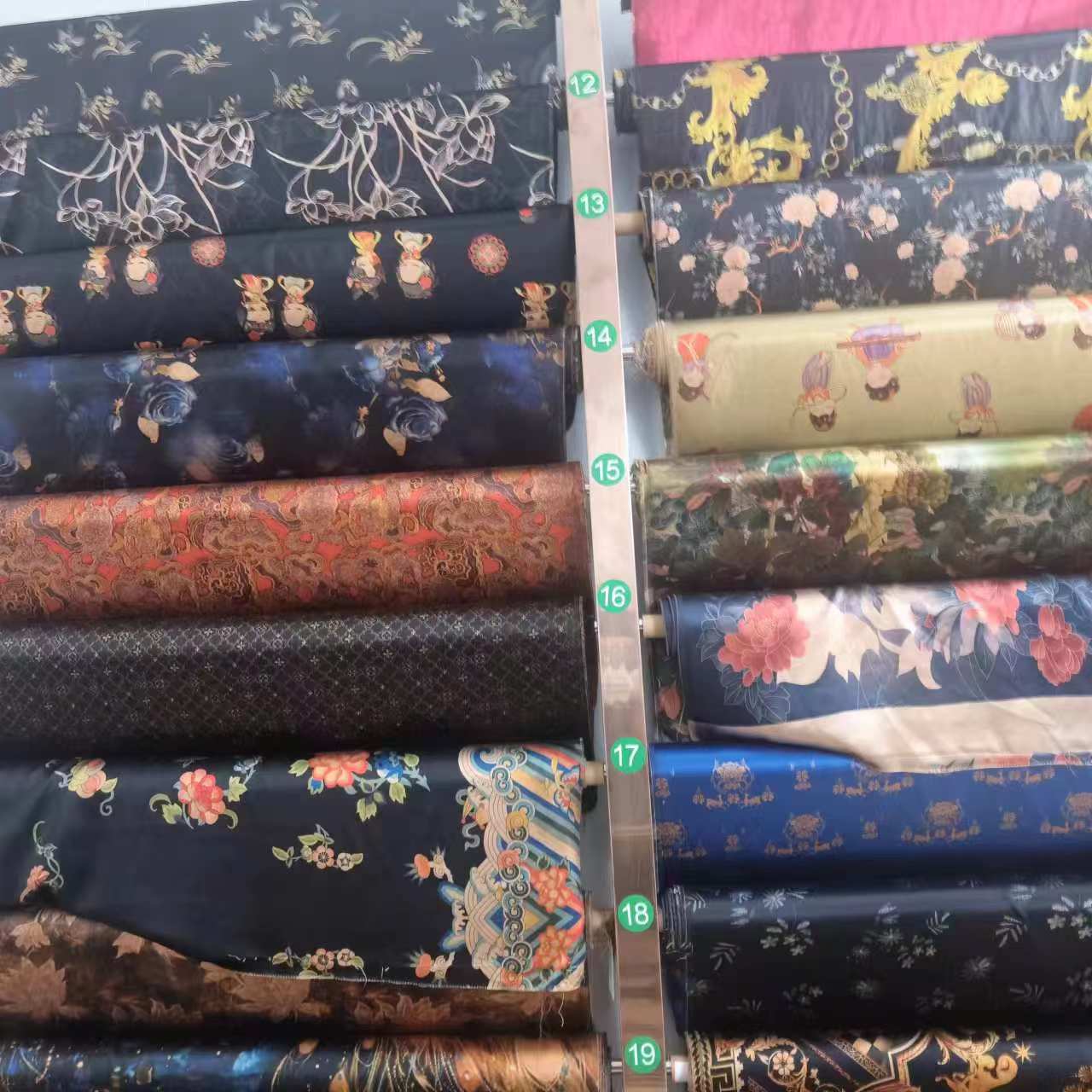 立雪（519）满百桑蚕丝香云纱面料一经裁剪不支持七天无理由 