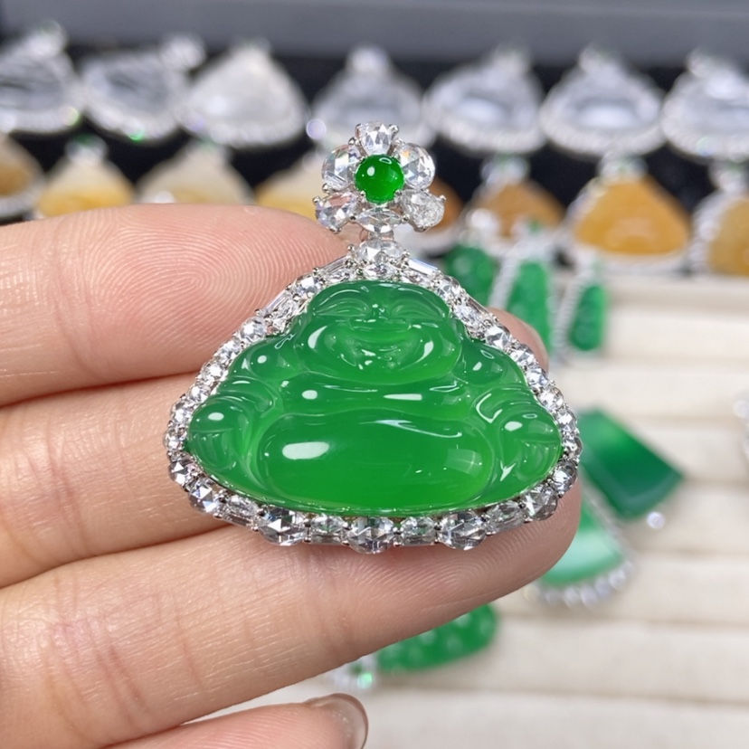 【闪购商品】玛瑙/玉髓吊坠银S925镶嵌曾****