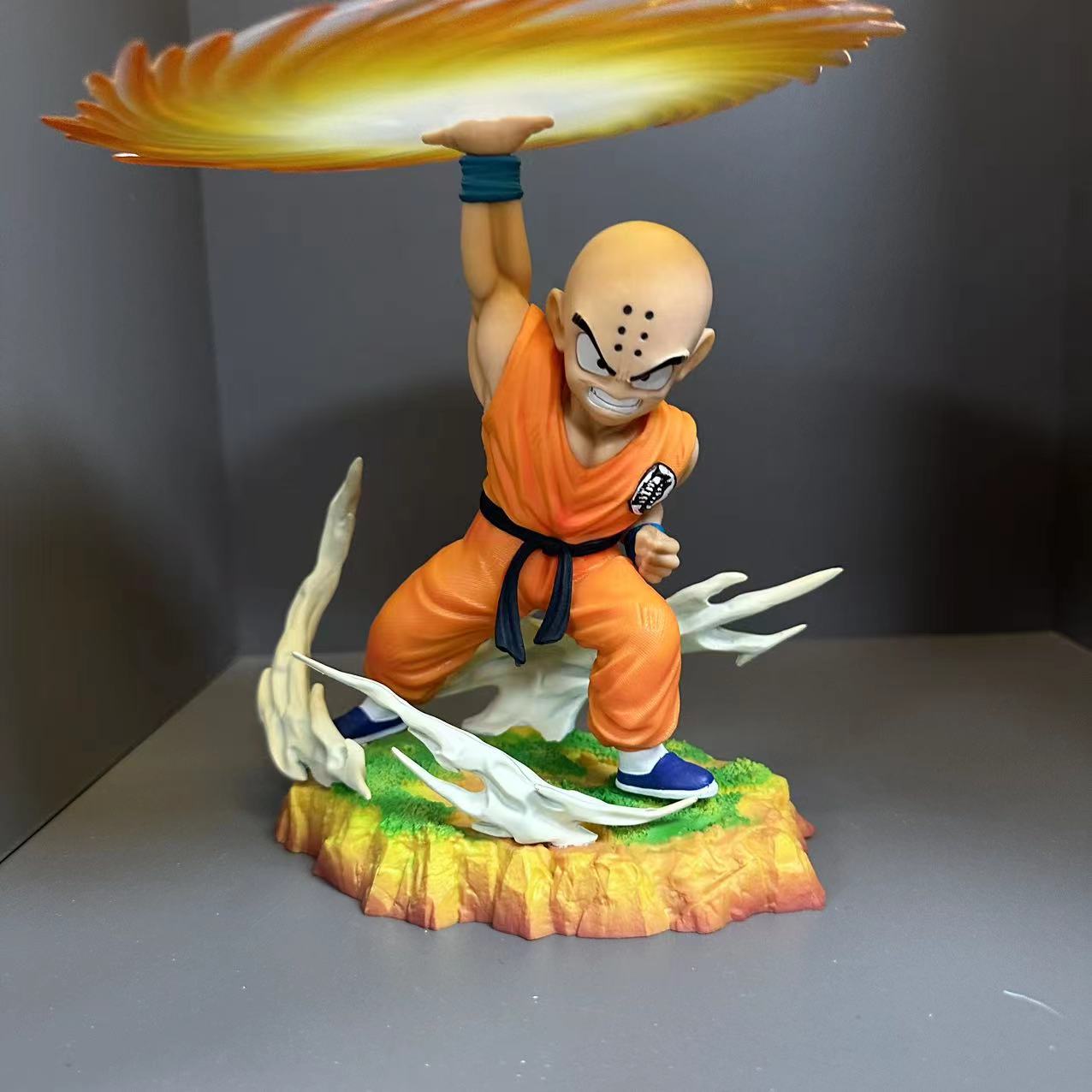 七龙珠 18cm 气元斩 克林 手办雕像摆件