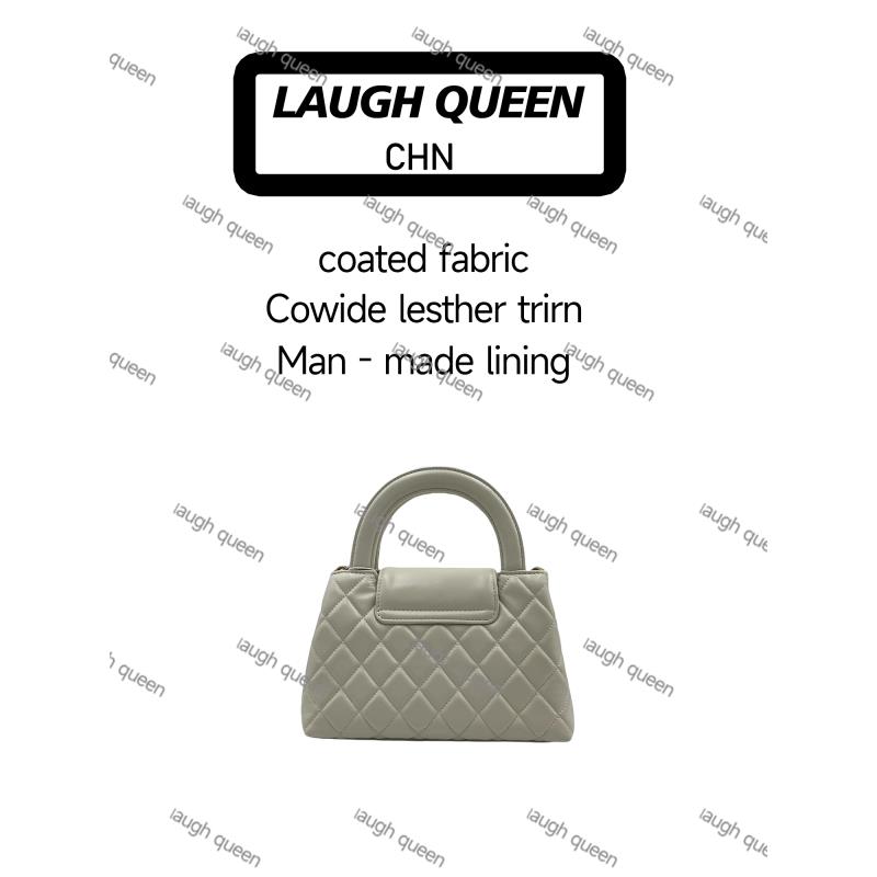 Laugh Queen手工打造真皮女士新款包10429白色中手提