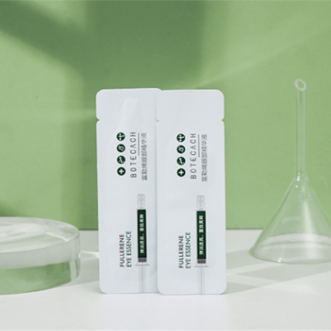 宝缇卡富勒烯眼部精华液推荐减少纹路滋润眼周护肤品0.8g*10片