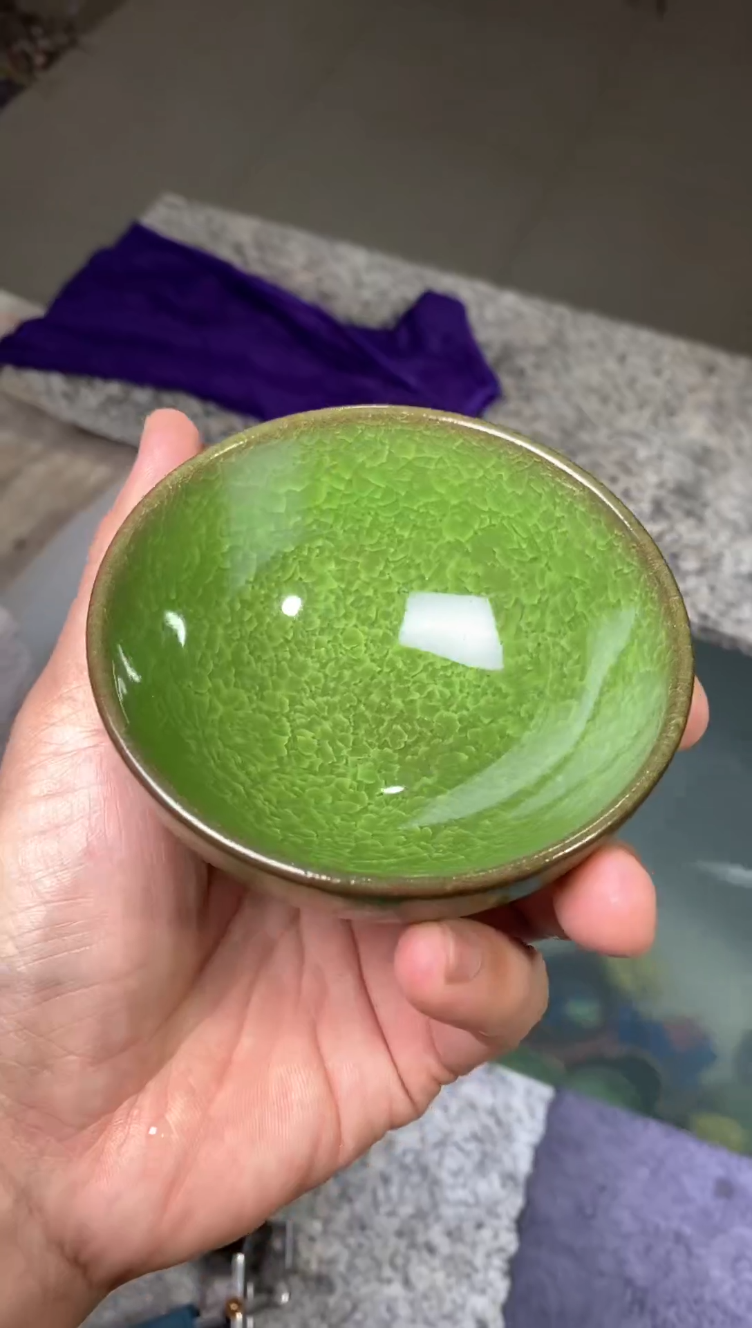 【闪购商品】瓷茶盏高端冰清帝王玉主人杯