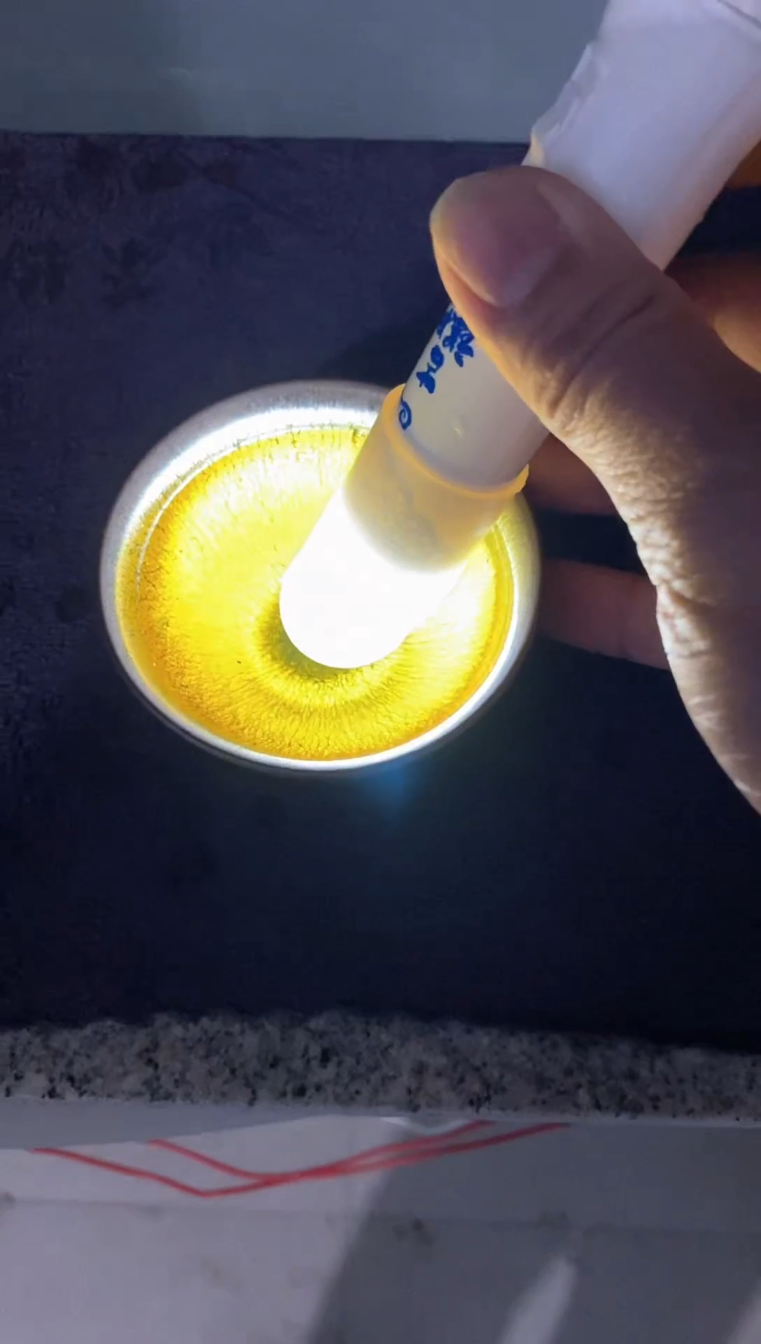 【闪购商品】瓷茶盏高端银油滴主人杯