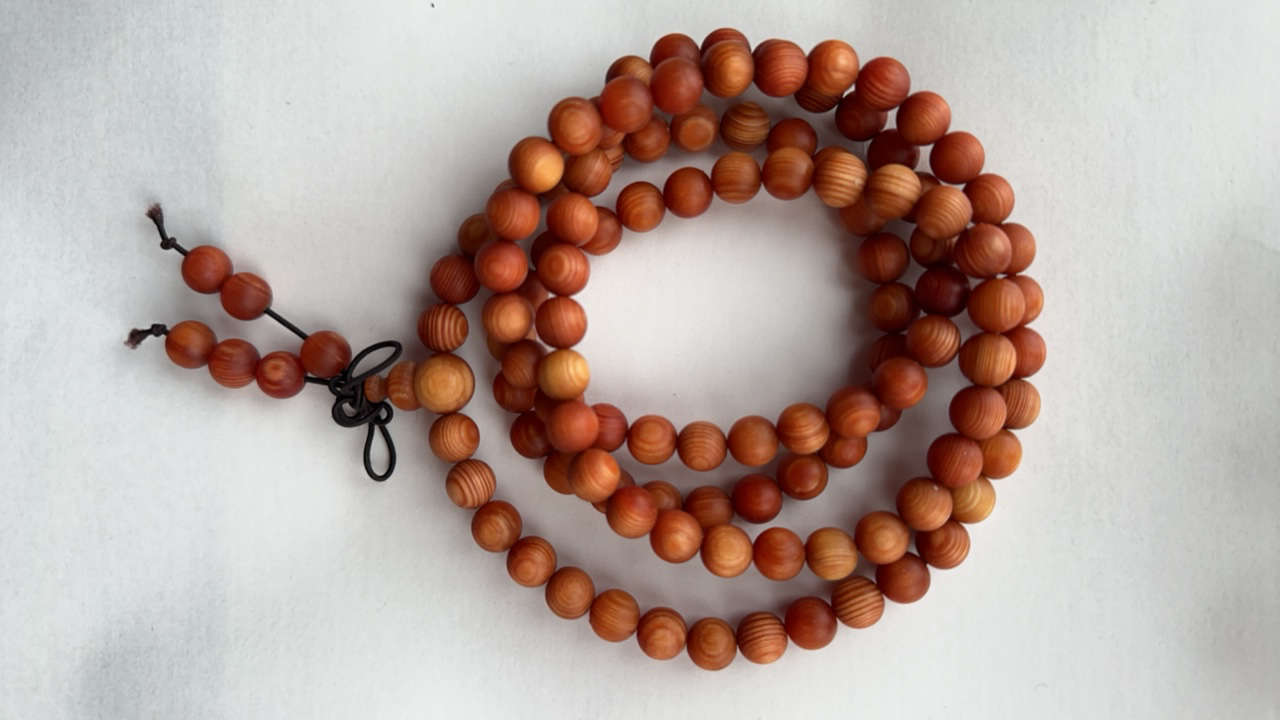 雷击木明子原生态108粒