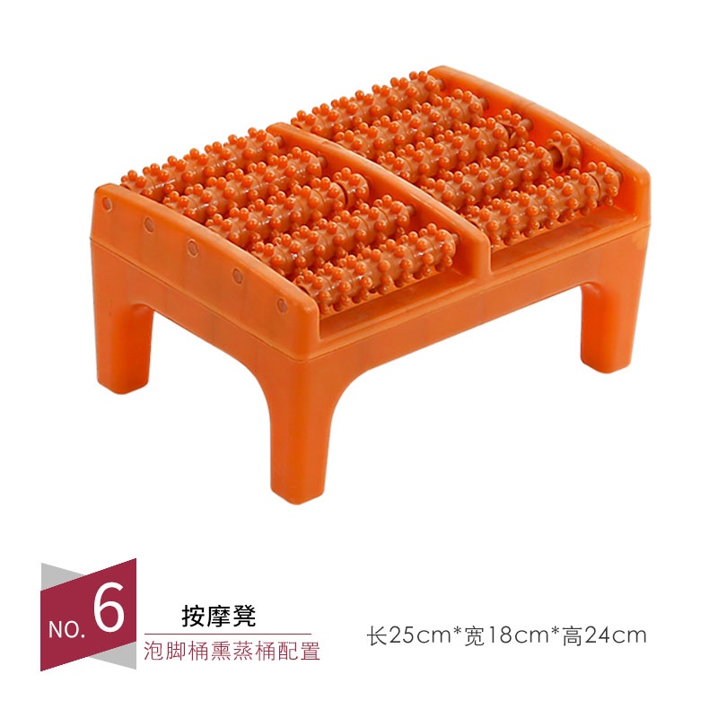 沐森林木桶配件按摩凳万向轮按摩滚珠