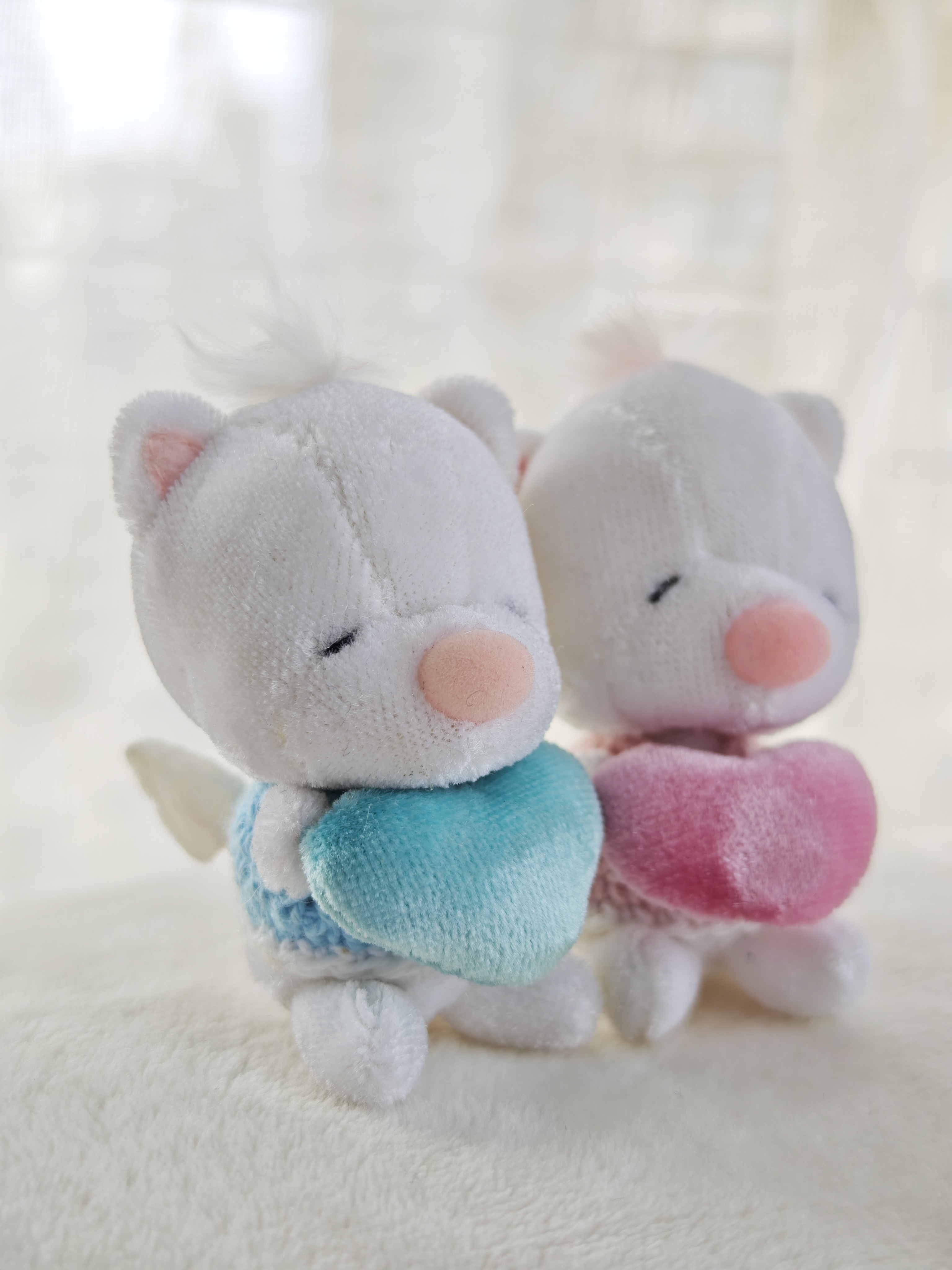 foody抱爱心小粉猪挂件