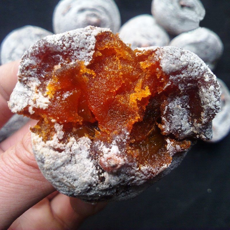 老树柿饼散装软柿饼批发白霜干柿饼正宗500g吊柿子饼