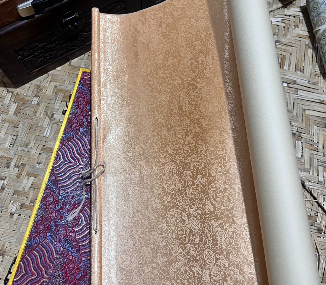 【雯叶书画院】大千《江山锦绣》手卷