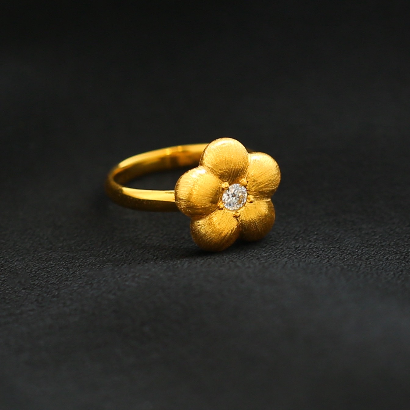 【周周专属】18k金布契拉提大花花12.5mm戒指