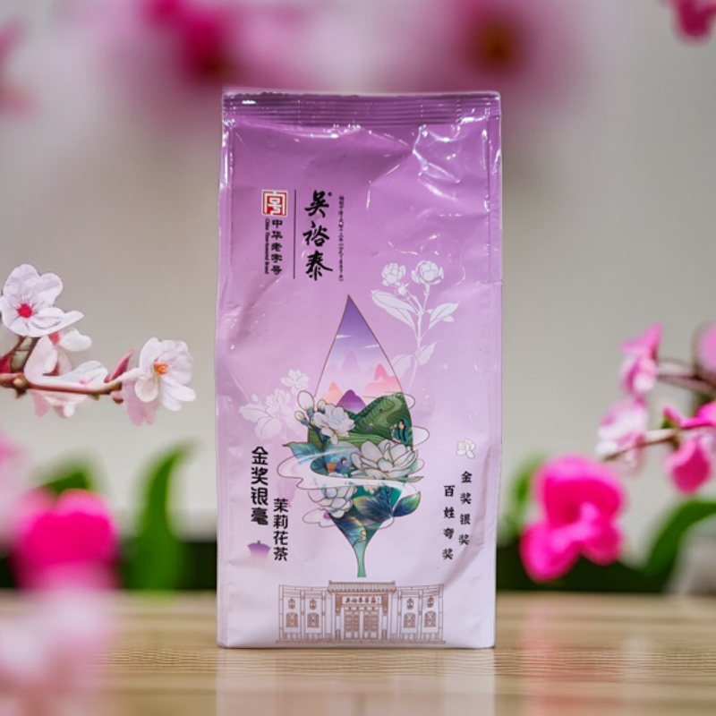 吴裕泰茉莉花茶金奖银毫250g