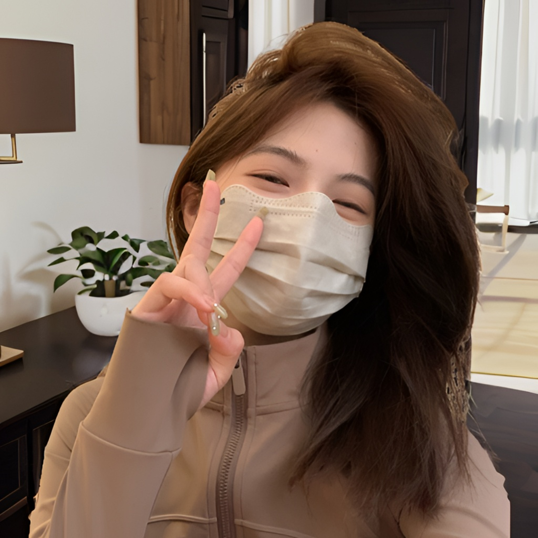 护眼角时尚舒适透气显脸小一次性网红潮流轻薄高颜值休闲少女口罩