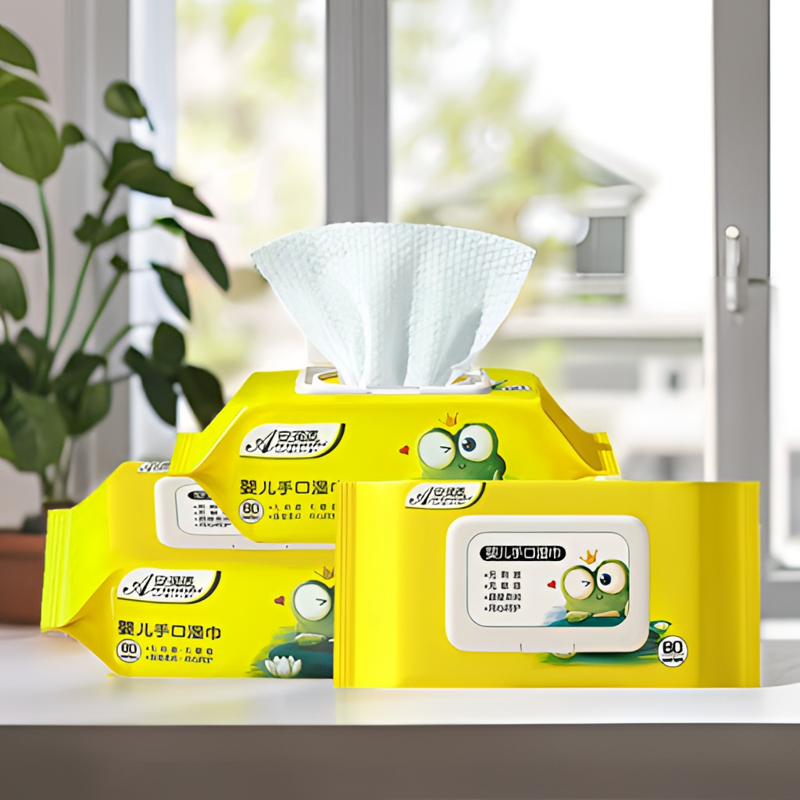 【粉丝福利商品包邮】家用湿巾大包80抽加大加厚湿纸巾家庭实惠装