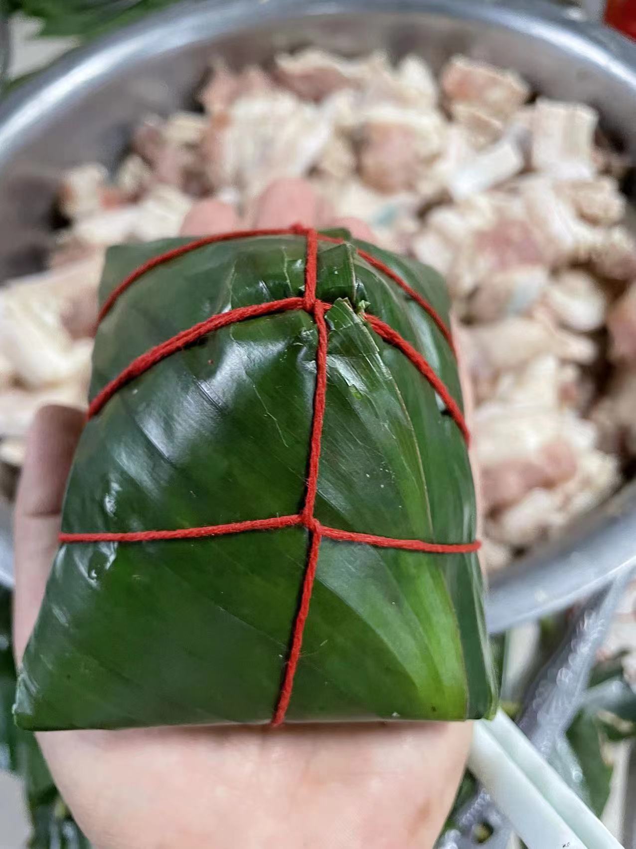 糯米绿豆小肉粽包邮