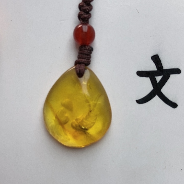 琥珀裸石未镶嵌天然